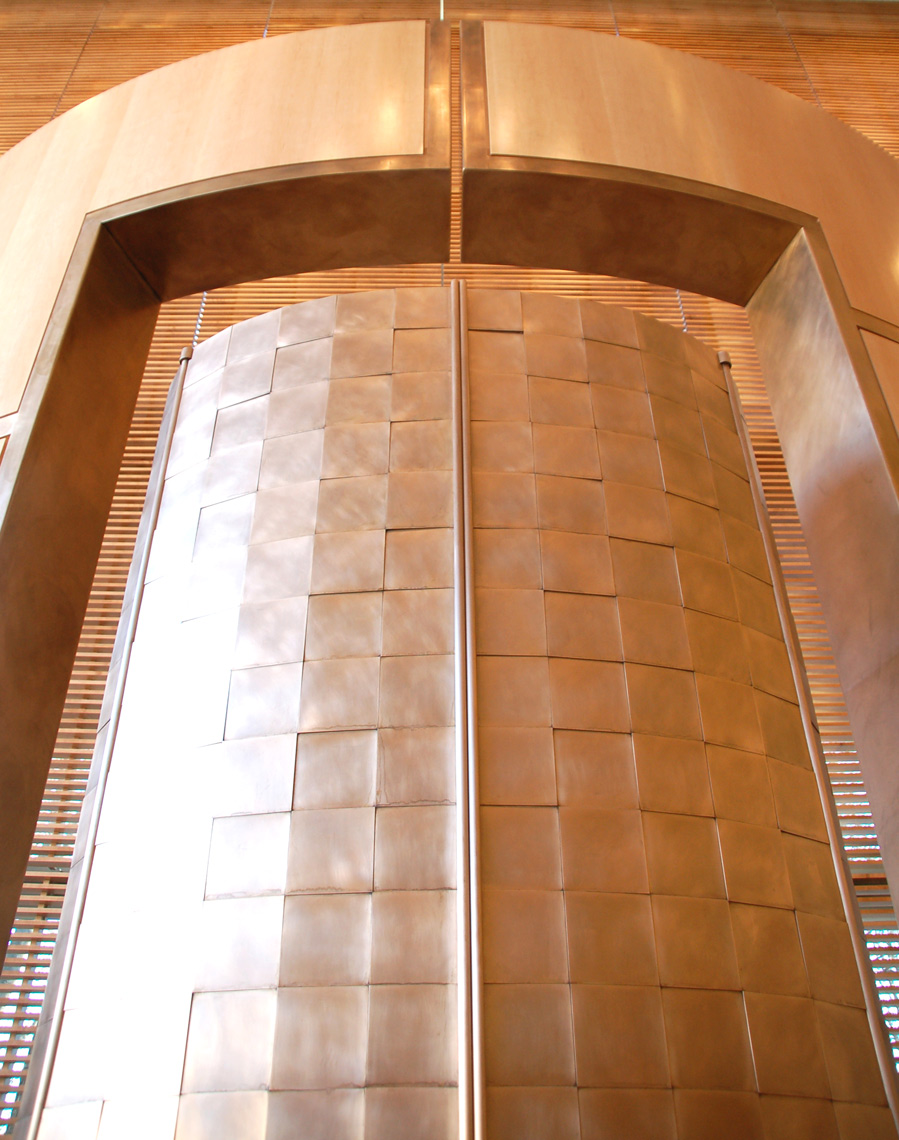 The Ark Doors by Peter Diepenbrock for Temple Beth Elohim