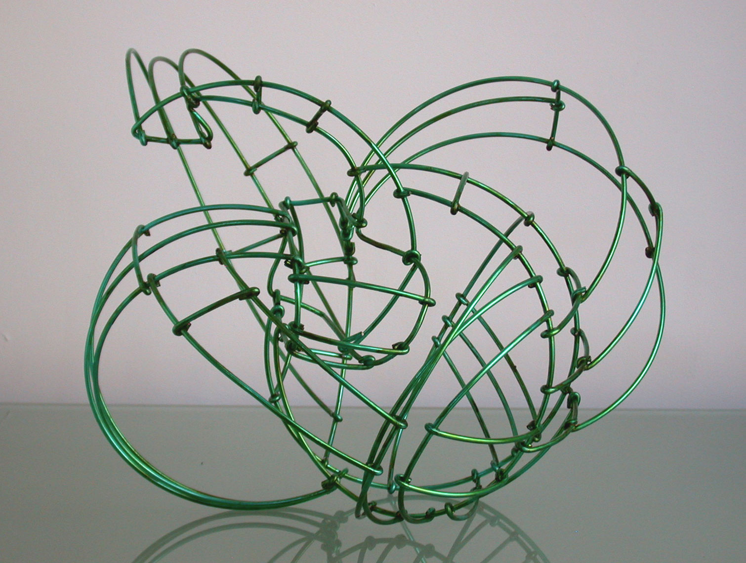 Green-wire-study by Peter Diepenbrock