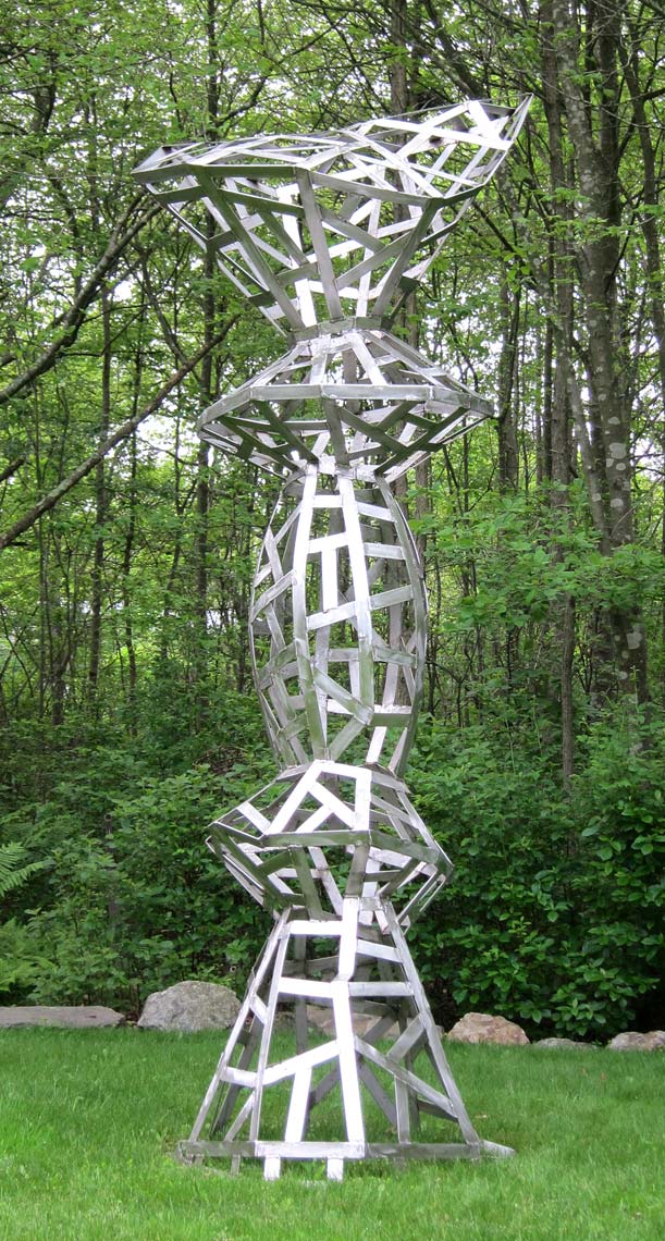 Herky Jerky: Captivating Stainless Steel Sculpture by Peter Diepenbrock